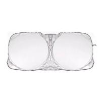 不带车标[前挡遮阳] 轿车款(150*70cm) 汽车遮阳挡前挡风玻璃隔热板防晒罩避光垫帘改装车内夏季防护用品