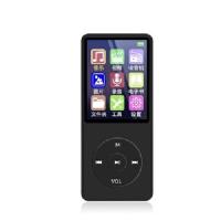 黑色 4GB mp4学生版mp3随身听超薄插卡外放听英语高中听歌神器小型录音笔