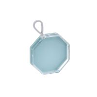 气垫粉扑盒绿色-9A6-211 空粉盒带便携散粉盒小s迷你x空盒气垫分装盒粉扑便携盒补妆