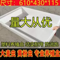 大麦虫 面包虫[塑料养殖盒] 环保塑料盒大麦虫 蛋白虫 面包虫 黄粉虫 黄粉虫养殖盒