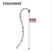 紫色豹纹 花园鳗逗猫棒 可笑猫玩具带铃铛逗猫杆毛毛虫猫玩具