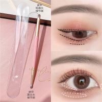 FX1迷你双头精细刷 F化妆刷双头眼影晕染刷鼻影刷粉色升级纤维毛柔软服帖易上色