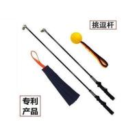 80厘米+送布质咬布+铜铃 德牧马犬训犬挑逗杆训狗棒牛皮咬布马犬训练用品装备耐咬训狗