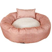 绯红(窝+枕头) XS(适合刚出生的幼犬幼猫) 冬季幼犬狗窝猫窝四季通用宠物窝中小型犬睡垫猫床垫子狗垫猫垫
