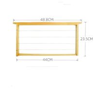 5张(半成品巢框) 半成品巢框中蜂成品巢础框意蜂成品巢础框架蜜蜂巢脾蜂蜡片巢础框