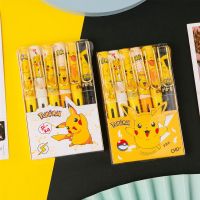 1271皮卡丘钢笔-6支套装 官方标配 6支装皮卡丘钢笔学生专用宝可梦宠物小精灵替换墨囊书法练字日系