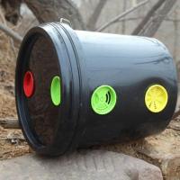 诱蜂桶1个 诱蜂桶多功能黑色塑料蜂箱诱蜂秘籍野外捕蜂器土蜂野蜂专用收蜂笼