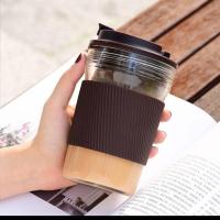 星空咖380ml 水杯女学生韩版随手咖啡杯男女式便携玻璃杯子手持奶茶杯泡茶杯子