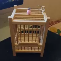 小勾单笼 特价蝈蝈笼子竹制手工蝈蝈笼双格蝈蝈笼