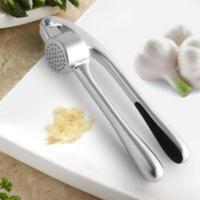 兴财加厚锌合金省力压蒜器蒜泥器手动夹蒜器挤蒜蓉捣蒜器厨房用具 加厚锌合金省力压蒜器蒜泥器手动夹蒜器挤蒜蓉捣蒜器厨房用具