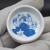 2个 蛐蛐水槽蟋蟀水盂水碗水杯喂水蝈蝈喂水工具爬虫用具用具荷叶莲蓬