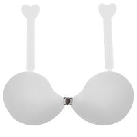 白色-A/B杯 配提拉贴1对 胸贴女大胸大码防下垂婚纱用夏薄款聚拢上托隐形乳贴大胸专用提拉