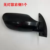 无灯款 右边 电动三轮车后视镜全篷车倒车镜电动四轮车反光镜宝马款后视镜通用