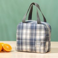 温柔一刀/店长推荐 日系饭盒袋子冷藏包铝箔保温袋手提便当包加厚饭袋时尚外出JK