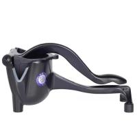 手动榨汁机黑色款送10个过滤袋 手动榨汁机家用压汁器水果榨汁器榨汁分离器多功能榨汁机厨房用品