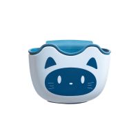 蓝色 厨房水槽沥水篮水池海绵洗碗布可爱收纳袋水龙头挂袋卫生间置物架