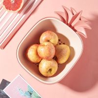 菠萝粉色 创意厨房用品用具小百货实用双层菠萝型水果蔬菜沥水篮子家用大全