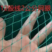 12股2厘米(户外专用防晒抗冻) 1米高10米长 养鸡网养殖网拦鸡围栏网山鸡网菜园围栏网养殖天网尼龙网防鸟天网