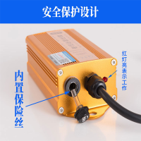 品字型插头 12V-108V全车通用 电动车电容稳压器增程器爬坡有力增加里程两轮车三轮车专用大电容