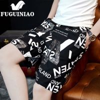 [043款] M [70-90]斤 夏季花短裤男ins宽松沙滩裤冰丝大裤衩潮牌速干外穿五分裤