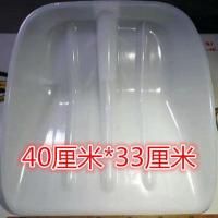 白色40厘米*33厘米通用款 加厚特大号塑料锹头塑料大铲子茶叶铲锹面粉铲木屑钢化锹农具