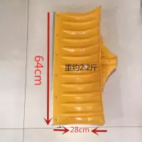 塑钢雪铲头 小区学校工厂养殖场 农用加厚带铁边农用粮食铲除雪工具塑料钢化推雪铲子