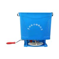 手动撒肥机[蓝] 撒肥料神器多功能施肥机小型家用撒肥器农用小麦追肥机投饵撒盐机