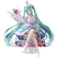 初音优质盲盒15厘米以上 初音未来手办盲盒福袋10周年插画大赛大赏作品礼服甜蜜天使二次元