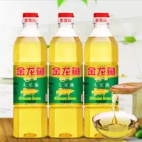 金龙鱼精炼一级大豆油900ml*3瓶 食用油大豆油小瓶色拉油烘焙炒菜 精炼一级大豆油900ml*3瓶 食用油大豆油小瓶色