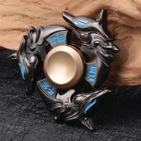 李白千年妖狐枪黑色 指尖陀螺王者荣耀玩具儿童合金成人小学生绝版之手指陀螺指间螺旋