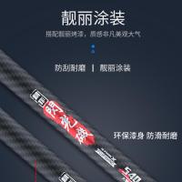 2.4米+竿稍+顶环+胶水 单杆 矶钓竿碳素超硬超轻矶竿手海两用矶钓杆鱼竿矶竿套装特价D