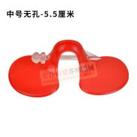 有栓中号无孔500个送100个 小鸡眼镜公鸡眼镜鸡眼罩防啄防鸡打架眼镜有栓眼镜鸡眼镜眼罩