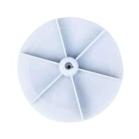 前背电动施肥器甩盘 电动施肥器甩盘配件撒肥机不锈钢 12V电机转盘配件大全 农用 工具