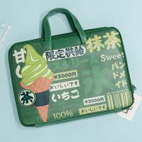 13/13.3/14(无拉杆箱带) 原创抹茶适用于苹果华为戴尔笔记本包13.3寸手提电脑包