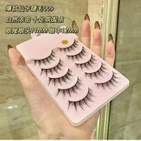 009#五对 单盒装 悠奈诗假睫毛cos小恶魔仙子睫毛自然仿真分段嫁接眼睫毛送胶水