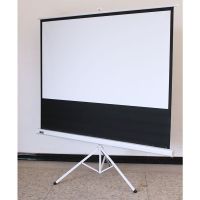 铁支架 金属 投影幕支架幕布支撑架不锈钢金属三角落地架投影仪可移动升降三脚