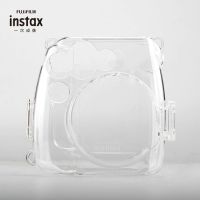 8/9透明壳+肩带 拍立得mini9 8 7 mini11透明水晶相机保护壳含肩带 肩带随机