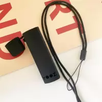 黑色 柚子mini光面 丫00Z柚子迷你硅胶保护套卡通防摔柚子MINI烟防尘软壳皮套挂绳链y