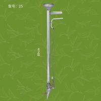 25口径点播器带脚踏 播种器多功能玉米蔬菜花生播种机点播器配件农用手提式种子施肥器