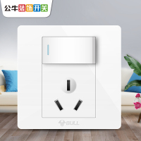 开关插座墙壁16A大功率电源空调热水器带开关家用插座面板