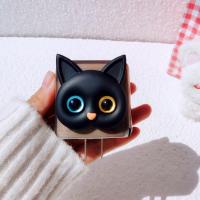 苹果20w灰套一个-黑猫 苹果12数据线保护套可爱12pro手机充电器头iPad散热壳11promax 13