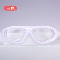 防水放烟护目镜[透明白] 护目平光镜硅胶高清密封术后眼部镜片防水防护镜护眼护眼镜打水仗