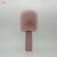 豆粉色 适用JBL KMC500 KMC600话筒防喷毛套麦克风套防尘降噪防风保护罩