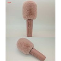 豆粉色 适用JBL KMC300方头话筒防喷毛套麦克风毛套防尘降噪防风保护罩