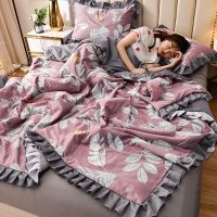叶羽 150*200cm单人夏被一条 天丝夏凉被夏天薄被子冰丝夏被空调被四件套单双人宿舍可水洗滑被