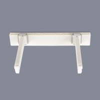 灰白 单个垃圾支架 厨房垃圾桶大容量卫生间厕所分类橱柜门家用悬挂式折叠垃圾袋支架