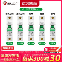 10A 1P 插座旗舰断路器空气开关家用空开电闸1P2P/3P/4P63A/100A空开