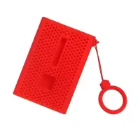 红色 适用于samsung T7 Touch 三星T7移动硬盘硅胶保护套 移动硬盘包