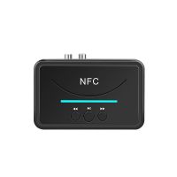 NFC蓝牙接收器 NFC蓝牙接收发射器音箱功放转无线AUX转老式音响2RCA连接手机耳机