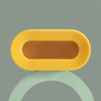 葵黄色 黄色裸 牙刷架 创意壁挂式电动牙刷架 免打孔卫生间可爱牙具收纳架牙膏置物神器